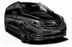Mercedes-Benz V-Class Black Crystal by Larte Design 2016 года